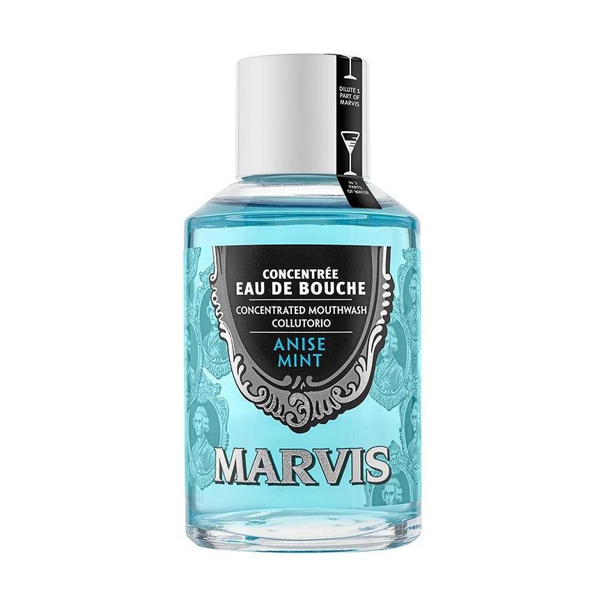 Marvis Anise Mint anyžių ir mėtų skonio burnos skalavimo skystis 120ml