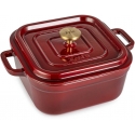 Zyle Square enameled cast iron pot ZY08RKI Zyle Square enameled cast iron pot ZY08RKI