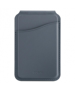 Case UNIQ Coehl Esme magnetic portfolio with mirror and support ciemnoniebieski/sapphire blue