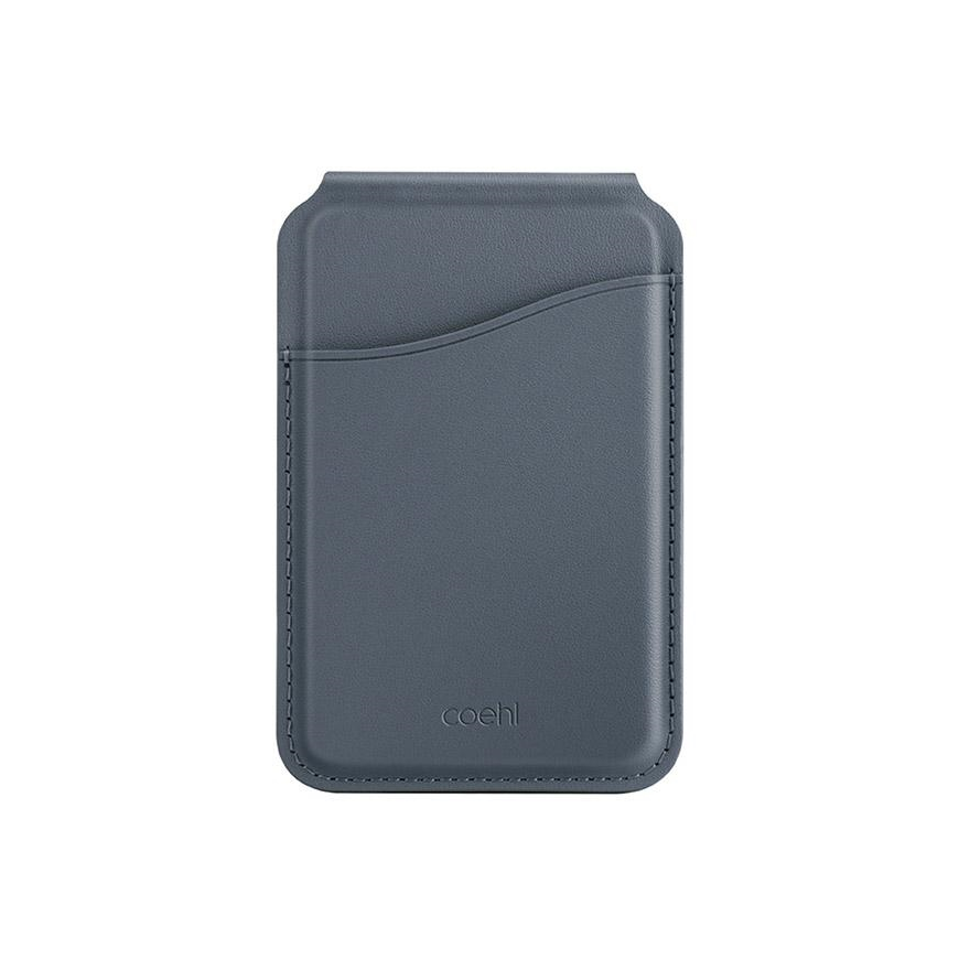 Case UNIQ Coehl Esme magnetic portfolio with mirror and support ciemnoniebieski/sapphire blue