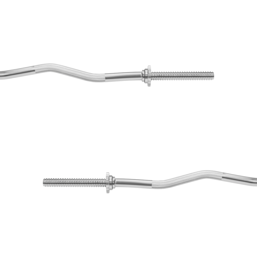 Slightly broken neck, barbell 120cm 5kg REBEL ACTIVE – 4