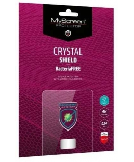 Case MyScreen MS CRYSTAL BacteriaFREE Sam Tab A8 10" folia black/black Full Glue