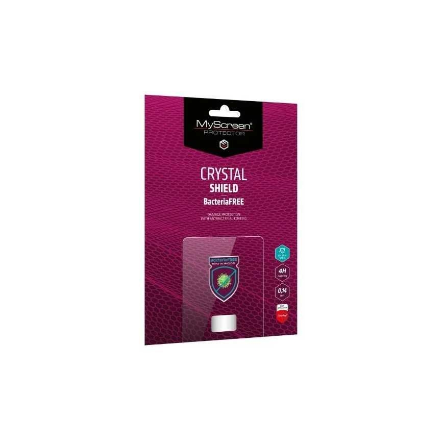 Dėklas MyScreen MS CRYSTAL BacteriaFREE Sam Tab A8 10" folia juoda/juodas Full Glue