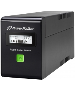 PowerWalker VI 800 SW nepārtrauktas barošanas avots (UPS) 0,8 kilovoltampērs 480 W
