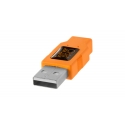 Tether Tools CU1917 USB-kaapeli 5 m USB A Oranssi