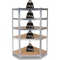 Topeshop REGAŁ GC9040 garden tool storage rack Freestanding/Wall-mounted Galvanized steel, MDF Topeshop REGAŁ GC9040 garden tool storage rack Freestanding/Wall-mounted Galvanized steel, MDF