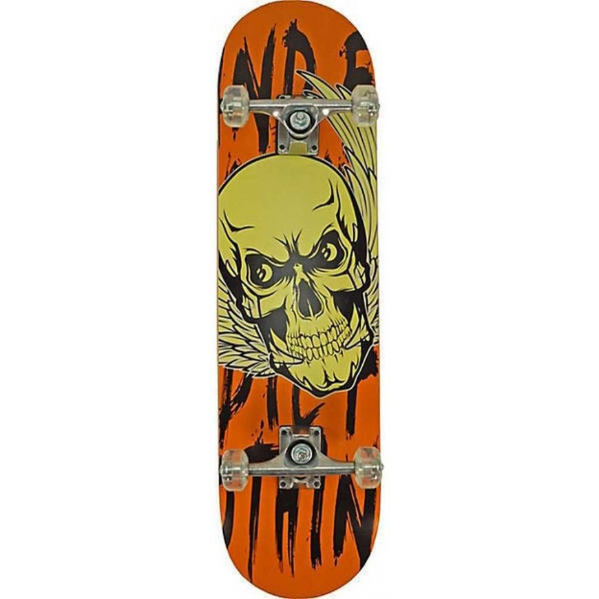 Best Sporting Skateboard DREWNIANA SKULL BEST