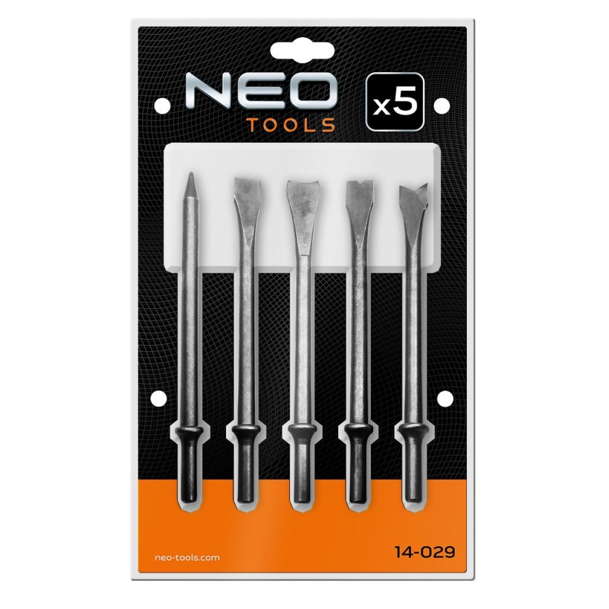 Neo Tools Kaltų rinkinys pneumatiniam plaktukui-kirstukui – 2