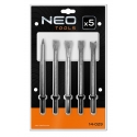 Neo Tools Chisel set for pneumatic hammer-cutter Neo Tools Chisel set for pneumatic hammer-cutter