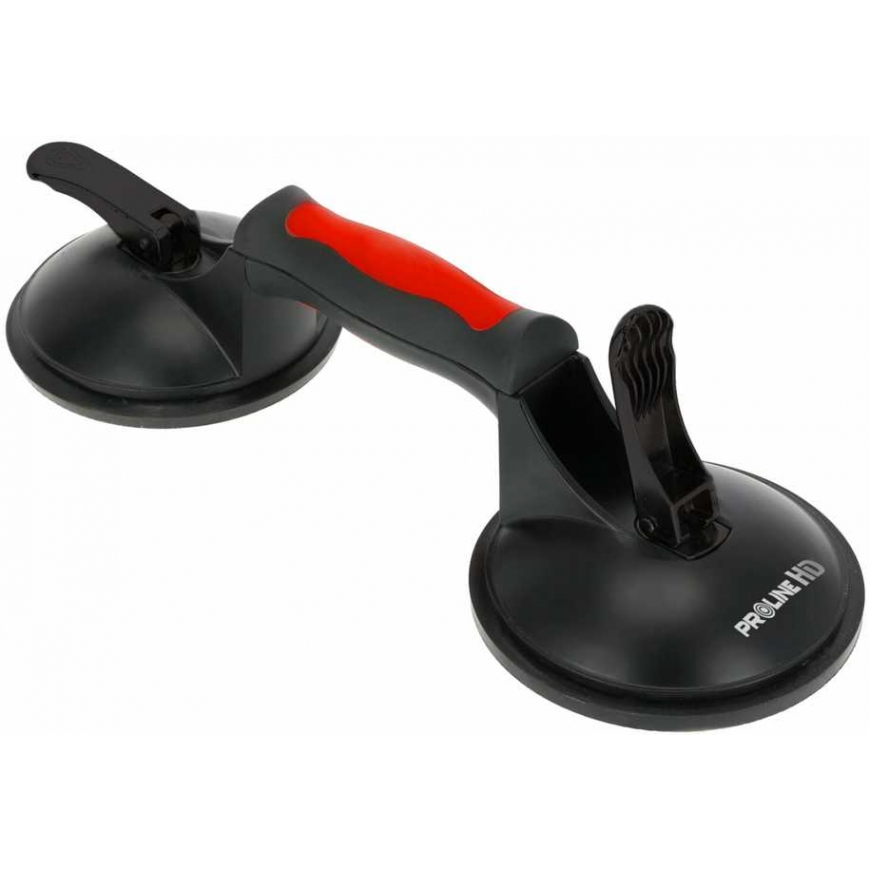 Laikiklis przyssawka do szyb, alu.,2x123mm,max.120kg,proline hd
