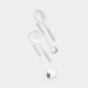 Brabantia 260148 kitchen utensil set 4 pc(s) Satin steel Brabantia 260148 kitchen utensil set 4 pc(s) Satin steel