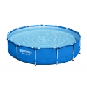 Bestway 5612E каркасный/надувной бассейн каркасный бассейн Круг 8680 L Синий Bestway 5612E каркасный/надувной бассейн каркасный бассейн Круг 8680 L Синий