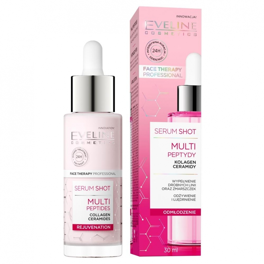 Eveline Cosmetics Serum Shot rejuvenating procedure with multipeptides 30ml