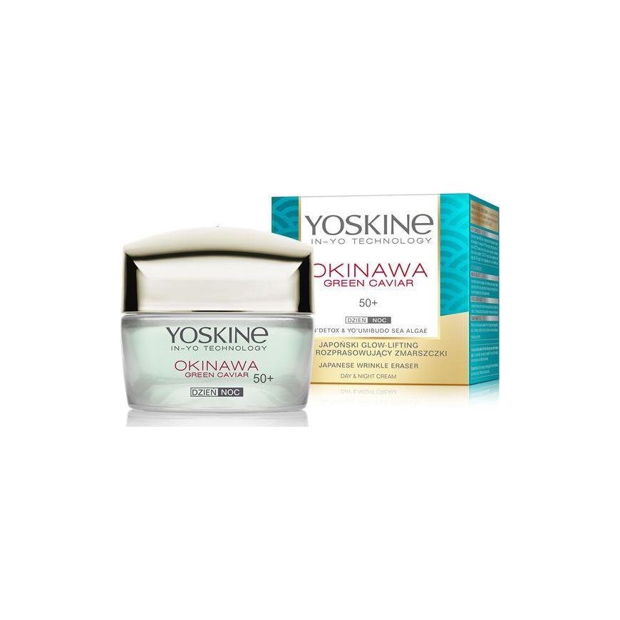 Yoskine Okinawa Green Caviar 50+ liftingo veido kremas 50ml