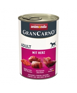 ANIMONDA Grancarno Adult mit Herz - wet dog food - 400 g