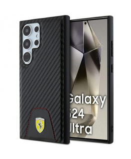 FerrariFEHCS24LN3PUK S24 Ultra S928 czarny|black hardcase Carbon