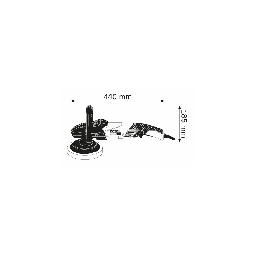 Bosch 0 601 389 000 kantav lihvija Orbitaallihvija 3000 RPM 1400 W – 2