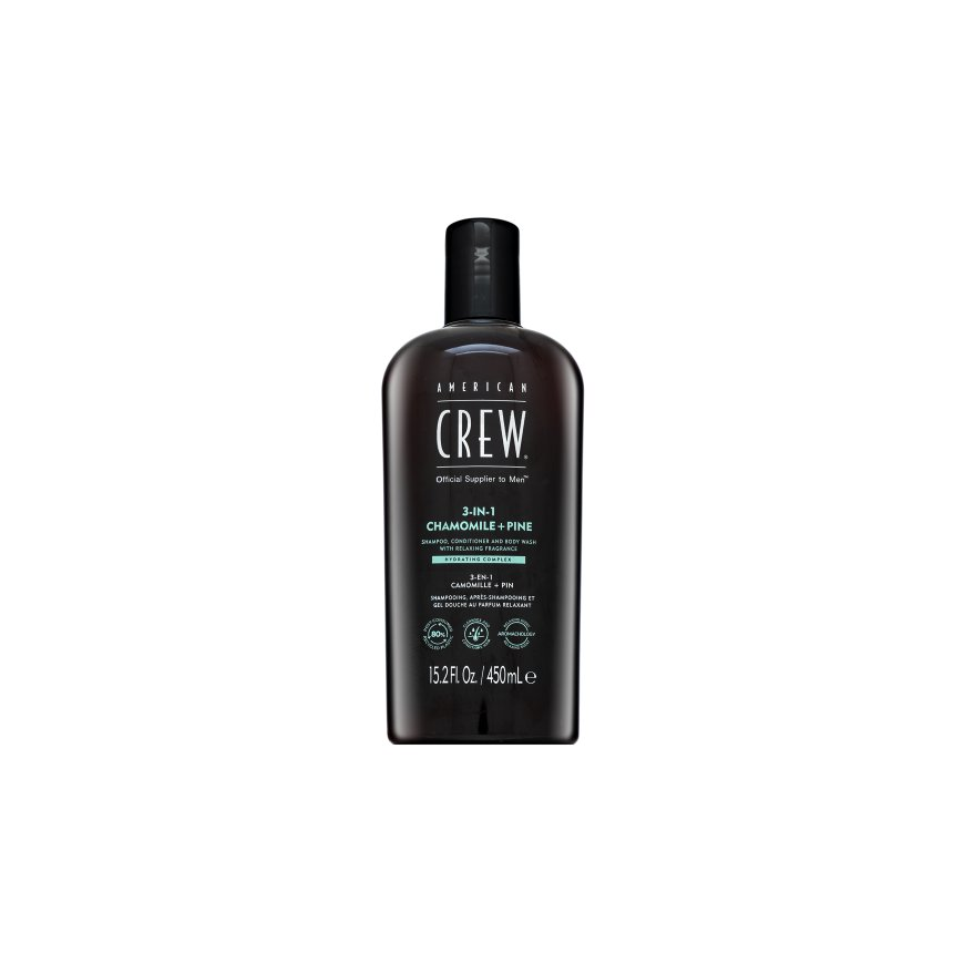American Crew Chamolie + Pine 3-in-1 Šampūnas - Šampon, kondicionér a sprchový gel v jednom