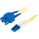 Deltaco LCSC-15S InfiniBand/fibre optic cable 15 m 2x SC 2x LC Желтый Deltaco LCSC-15S InfiniBand/fibre optic cable 15 m 2x SC 2x LC Желтый