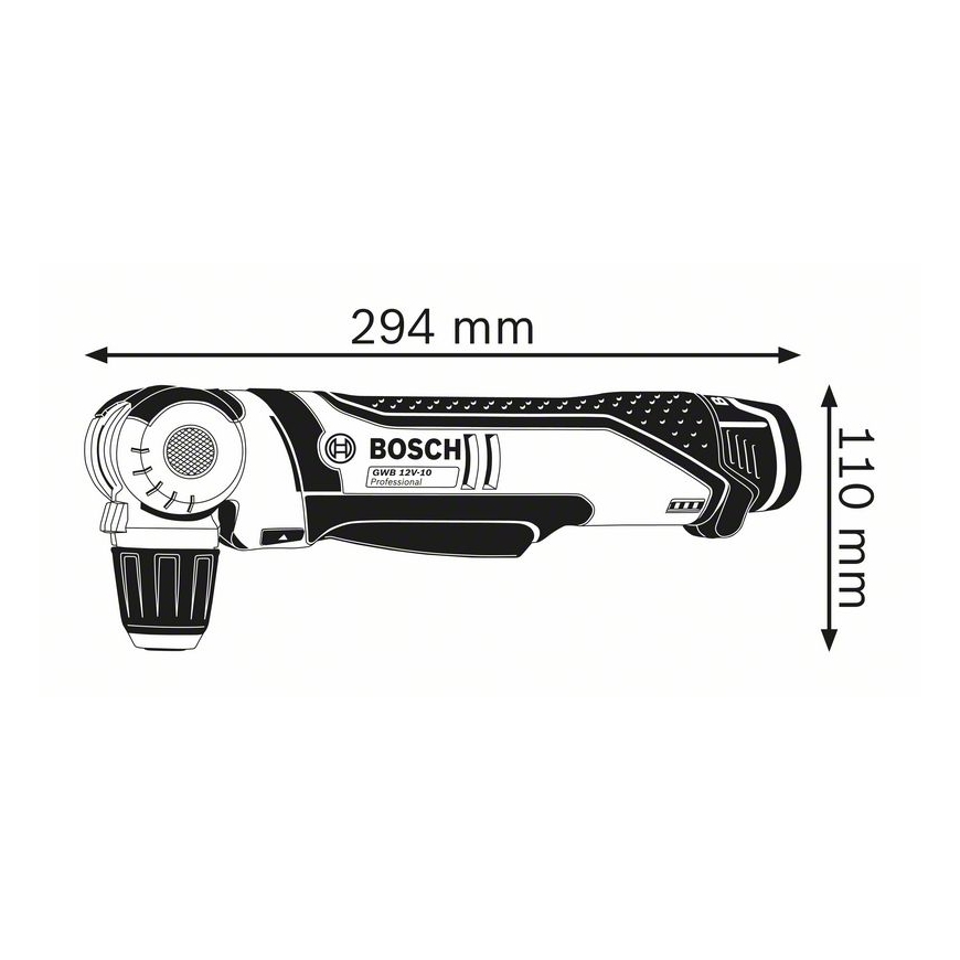 Bosch 0 601 390 908 elektrinis atsuktuvas arba smūginis įrankis 1300 RPM Juoda, Mėlyna – 2