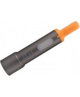 Orno LED flashlight SMD 10W + COB 2W, 350lm, 1200 mAh, zoom function, colored overlays