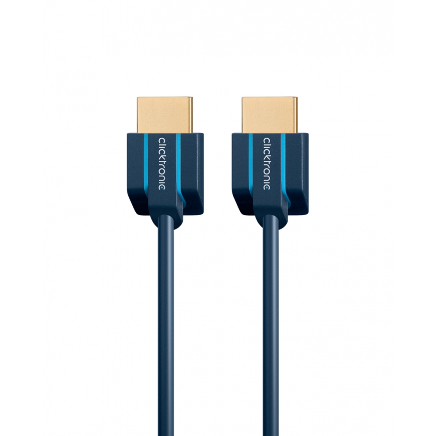 ClickTronic 70702 HDMI кабель 1 m HDMI Тип A (Стандарт) Синий