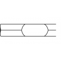 Bosch 1 618 609 005 vertikālo frēzmašīnu frēze Bosch 1 618 609 005 vertikālo frēzmašīnu frēze