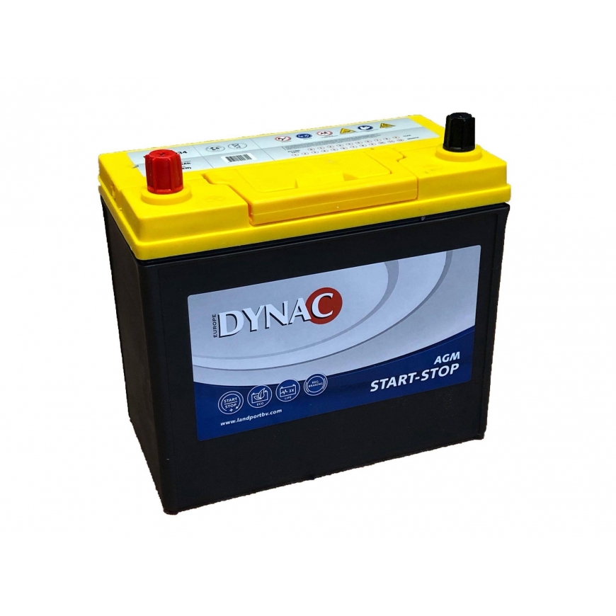 DYNAC 45Ah AGM akumuliatorius – 4