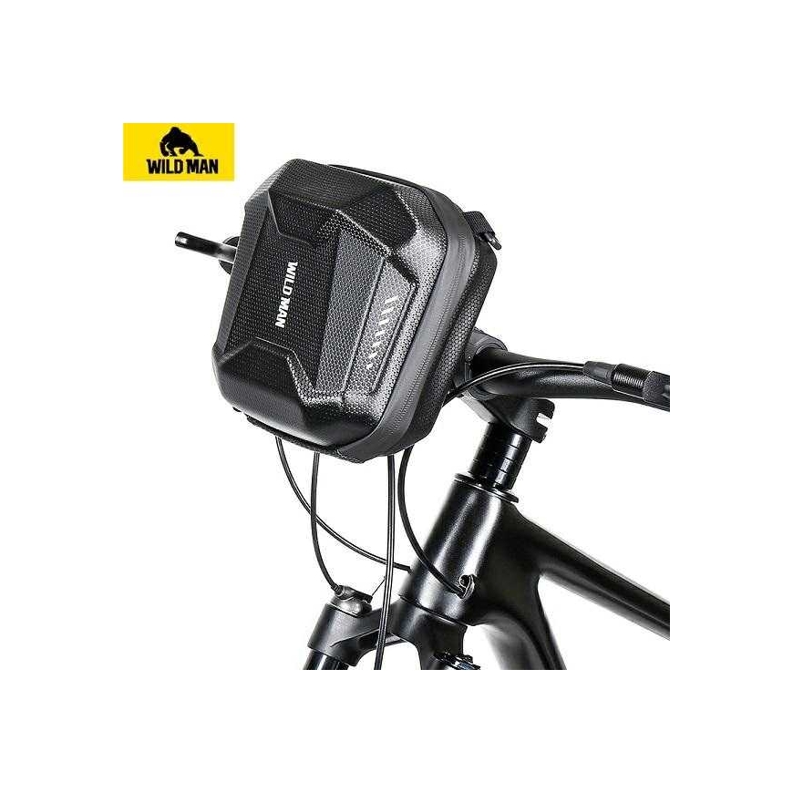 WILDMAN Case/uchwyt na rower E18 sakwa na ramę black/black