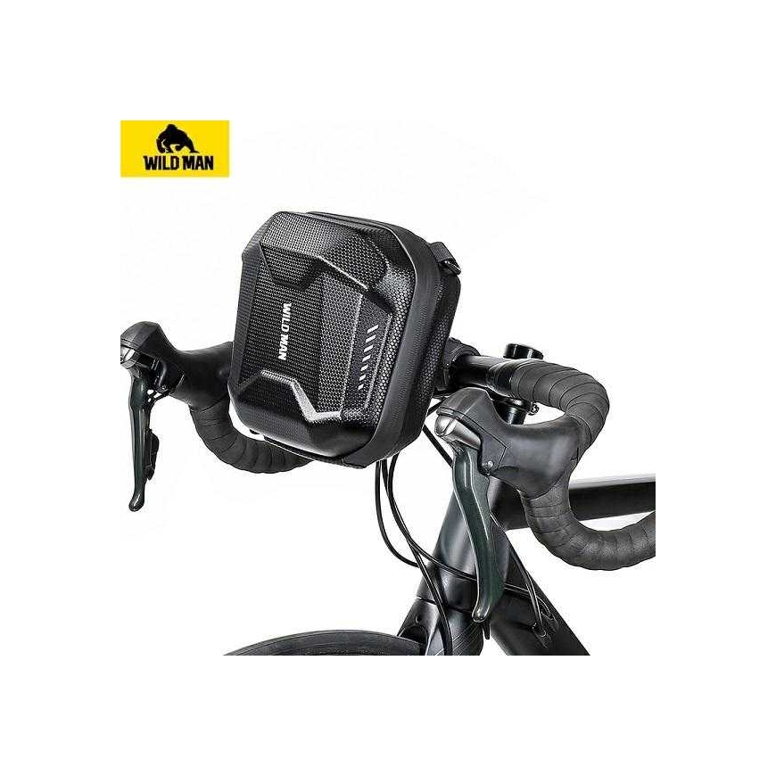 WILDMAN Case/uchwyt na rower E18 sakwa na ramę black/black – 3