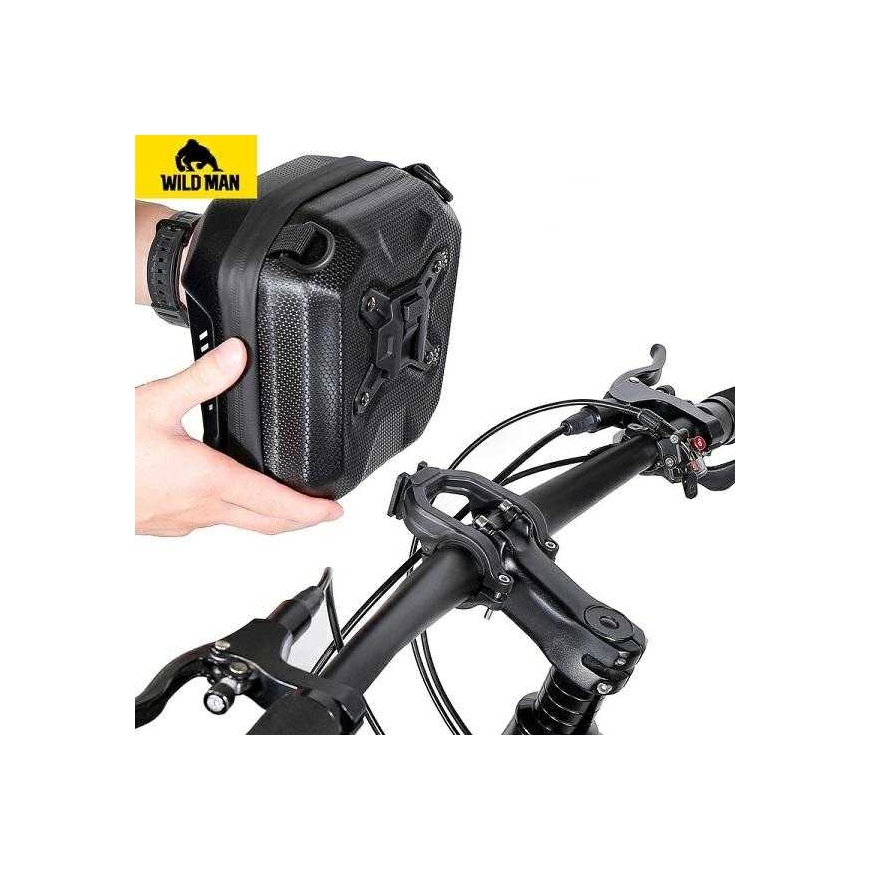 WILDMAN Case/uchwyt na rower E18 sakwa na ramę black/black – 4