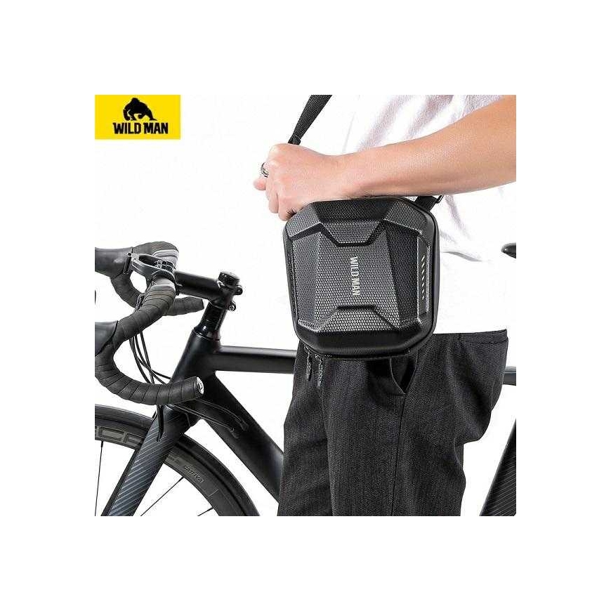WILDMAN Case/uchwyt na rower E18 sakwa na ramę black/black – 5