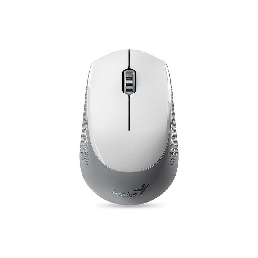 Wireless mouse, Genius NX-8000S BT, white and gray, optical, 1200DPI – 2