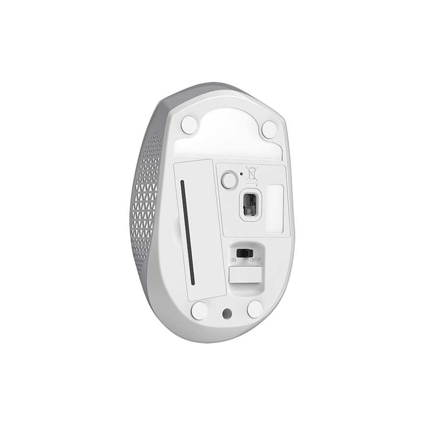 Bevielė pelė, Genius NX-8000S BT, balta ir-pilkas, optinė, 1200DPI – 5