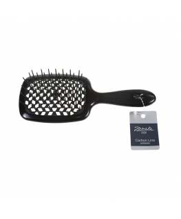 Janeke Superbrush antistatic carbon fiber brush Black