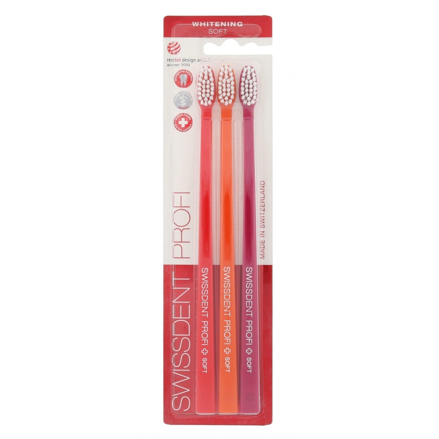 Toothbrush Swissdent Profi Whitening Trio