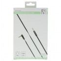 Deltaco AUD-120 garso kabelis 0,5 m 3.5mm Juoda Deltaco AUD-120 garso kabelis 0,5 m 3.5mm Juoda