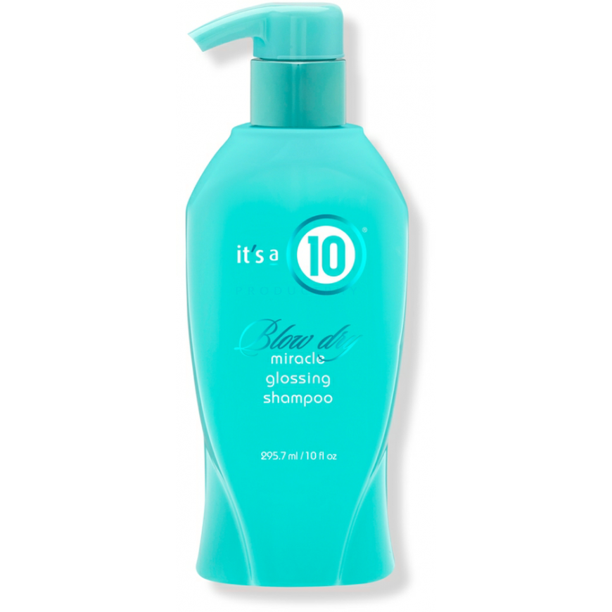 It's a 10, Miracle Blow Dry Glossing, Hair Šampūnas, For Hydrate/Detangle & Shine, 295.7 ml