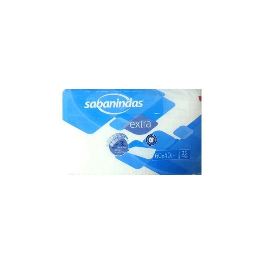 Sabanindas Protector Pequeño 60x40cm 25 Uds