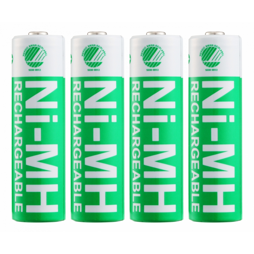 Deltaco ULT-NH2500AA-4P household battery Rechargeable battery AA Nickel-Metal Hydride (NiMH) – 4
