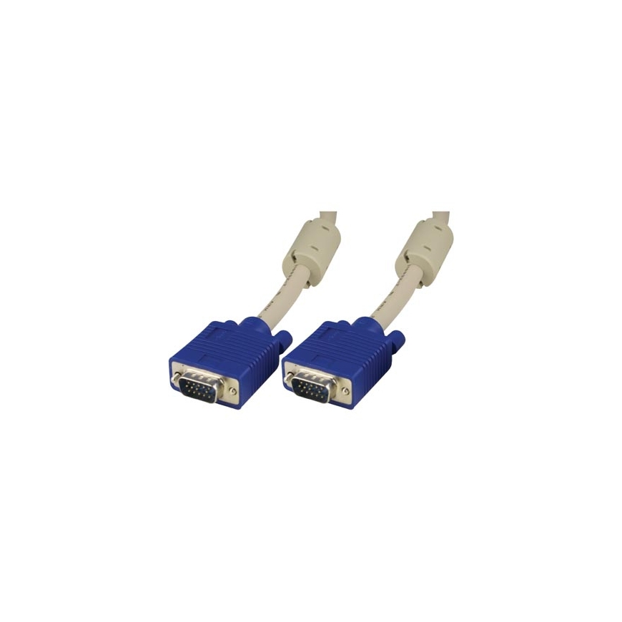 Deltaco RGB HD15 VGA kabelis 3
