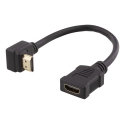 Deltaco HDMI-21B HDMI kabelis 0,2 m HDMI Type A (Standard) Melns Deltaco HDMI-21B HDMI kabelis 0,2 m HDMI Type A (Standard) Melns