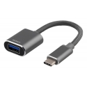 Deltaco USBC-1277 USB-kaabel 0,11 m USB 3.2 Gen 1 (3.1 Gen 1) USB A Hall Deltaco USBC-1277 USB-kaabel 0,11 m USB 3.2 Gen 1 (3.1 Gen 1) USB A Hall
