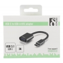 Deltaco USBC-1277 USB кабель 0,11 m USB 3.2 Gen 1 (3.1 Gen 1) USB A Серый Deltaco USBC-1277 USB кабель 0,11 m USB 3.2 Gen 1 (3.1 Gen 1) USB A Серый
