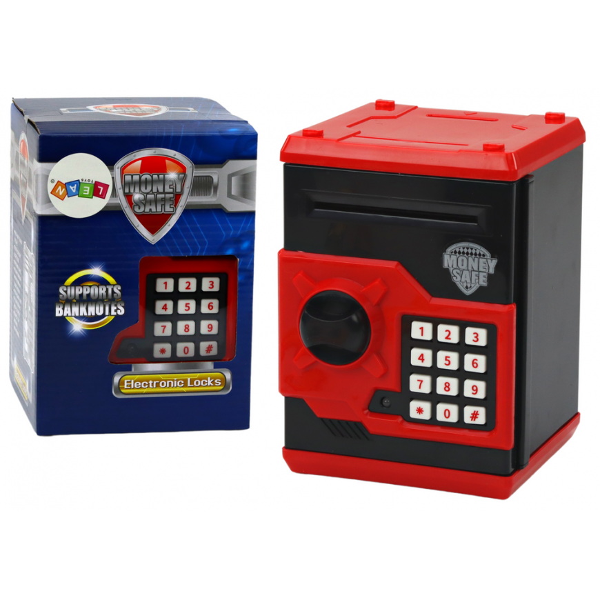 Lean Piggy bank Electronic safe for