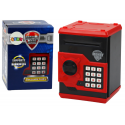 Lean Piggy bank Electronic safe for banknotes and coins Learning to save Lean Piggy bank Electronic safe for banknotes and coins Learning to save