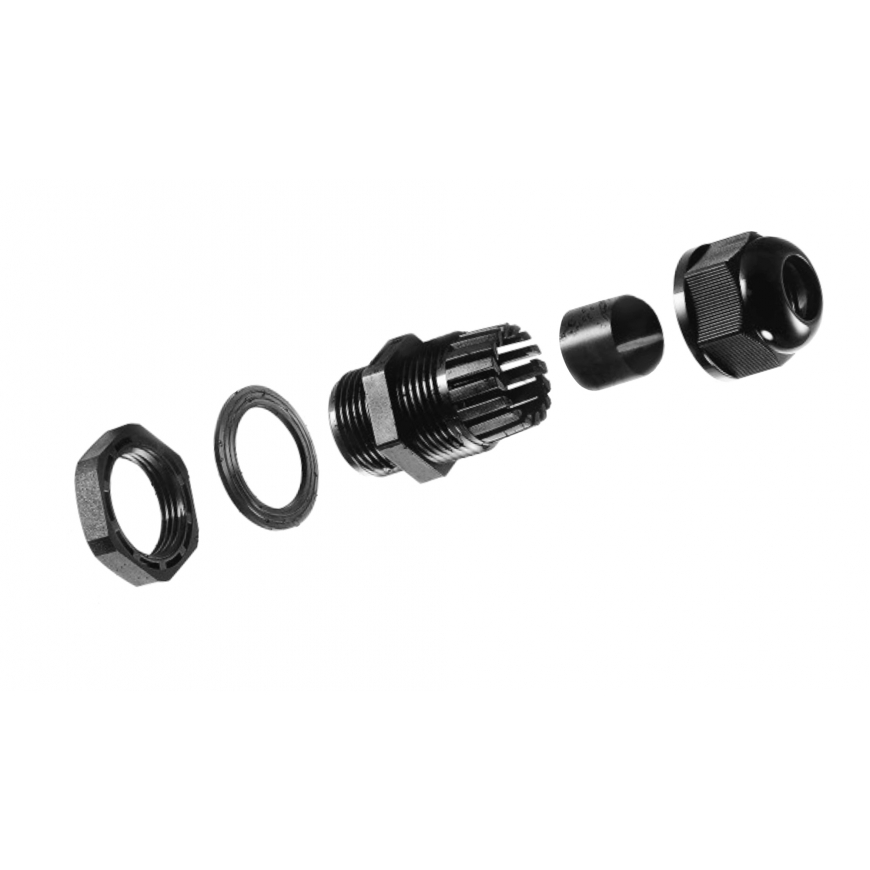 Deltaco SFTP-62AH-WP võrgukaabel Must 2 m Cat6a S/FTP (S-STP) – 5
