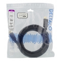 Deltaco DP-1050D DisplayPort-kaapeli 5 m Musta Deltaco DP-1050D DisplayPort-kaapeli 5 m Musta
