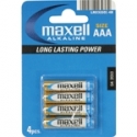 Maxell Battery Alkaline LR-03 AAA 4-Pack Батарейка одноразового использования Щелочной