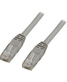 Deltaco Cat5e, 3m сетевой кабель Серый U/UTP (UTP)
